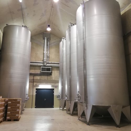 Gärbecken - ZIPTECH LLC - für Wein / Edelstahl / zylinderförmig