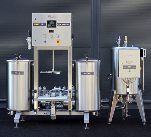 Reinigungs-Füllmaschine - ZIPTECH LLC - vollautomatisch / für Bier / für die Lebensmittelindustrie