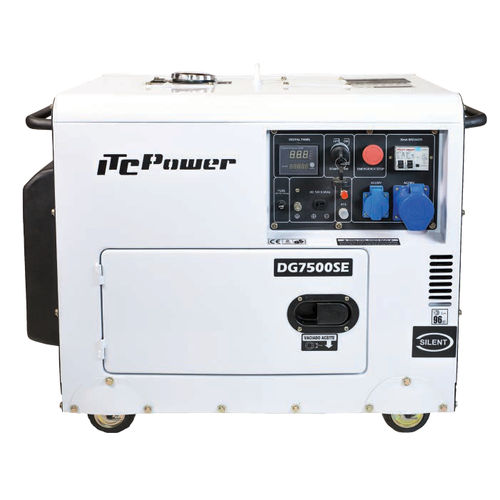 Schallisoliertes Stromaggregat - DG SE series - ITC Power - Diesel / dreiphasig / einphasig