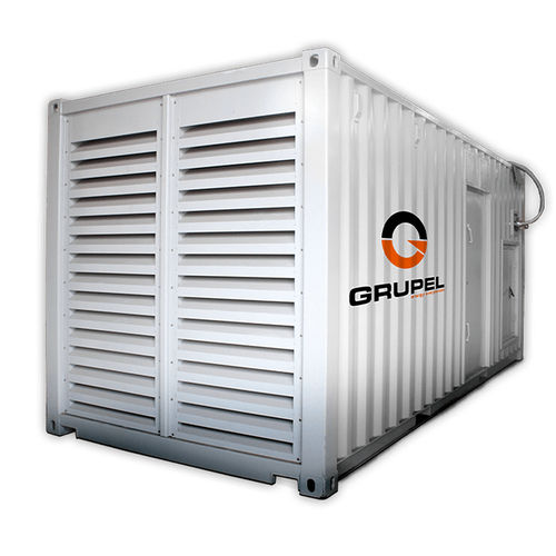 Erdgas-Stromaggregat - GRUPEL - Biogas / dreiphasig / Container