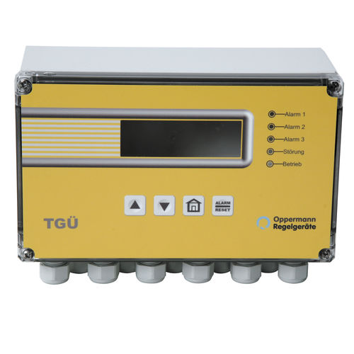 Gaswarnzentrale mit LCD-Anzeige - TGÜ-KM 3.6 - Oppermann Regelgeräte - wandmontiert / CO / für Lecksensor / -detektor
