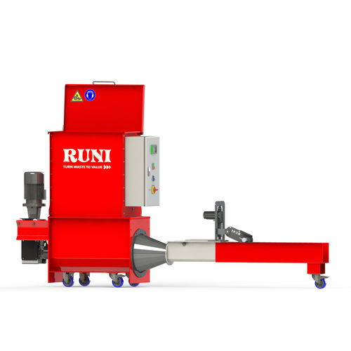Schnecken-Müllpresse - SK120 - Runi - für Mischabfall / für Mülltrennung / stationär