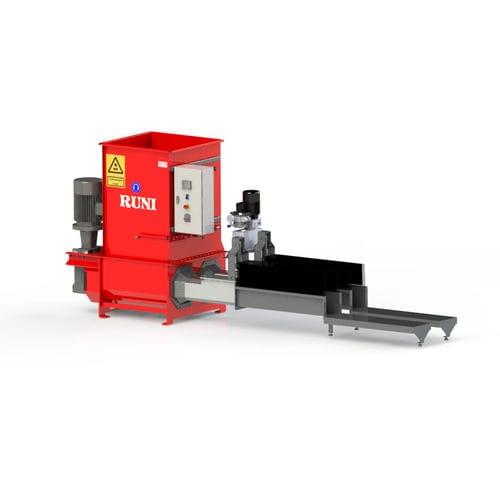 Müllpresse für Mülltrennung - SK200 Twin - Runi - stationär / Schnecken / mit oberer Öffnung