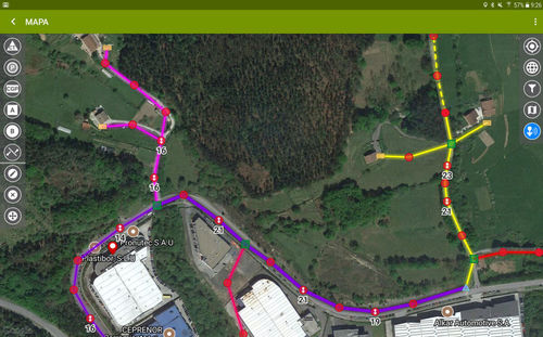 Datenübertragungssoftware - GridGIS Map Creator - High Sense Solutions Inc. - Netzwerk / Bluetooth