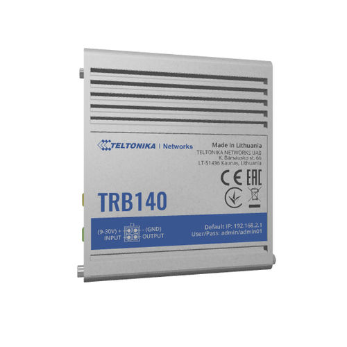 Gateway für Kommunikation - TRB140 - Teltonika Networks - Sicherheit / Industrie / IoT