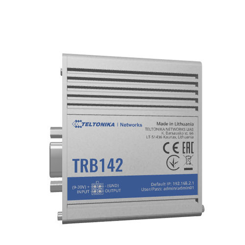 Gateway für Kommunikation - TRB142 - Teltonika Networks - Industrie / IoT / TCP