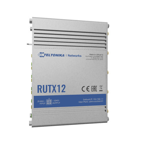 Mobilfunkrouter - RUTX12 - Teltonika Networks - WAN / LTE / WiFi