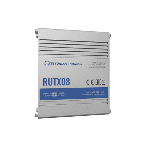 Ethernet-Router - RUTX08 - Teltonika Networks - für Kommunikation / Gigabit-Ethernet / OpenWrt