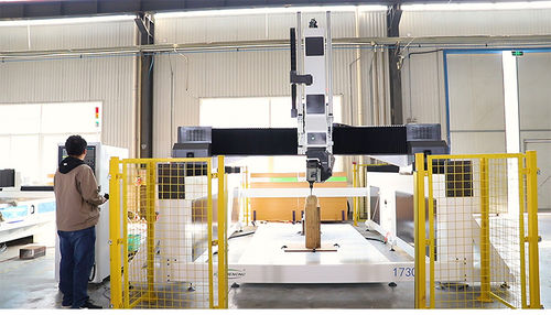 CNC-Konturfräsmaschine - 1730 - igoldencnc - 5-Achs / 1-Spindel / für Holz