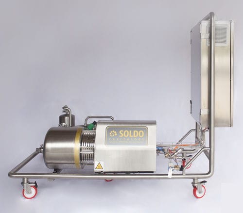 Pasteurisierer für Milchprodukte - Soldo Cavitators - PLC-gesteuert / kompakt