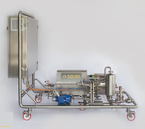 Pasteurisierer für die Getränkeindustrie - Soldo Cavitators