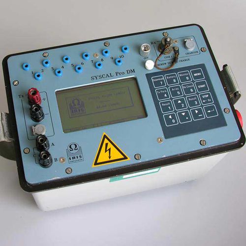 Messinstrument / spez. Widerstand - Syscal Deep Marine - Iris Instruments - induzierte Polarisation / Aufladbarkeit / elektrisch