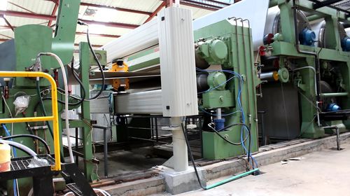 Kalandermaschine für Papiermaschine - Scan Machineries  - mit 2 Walzen