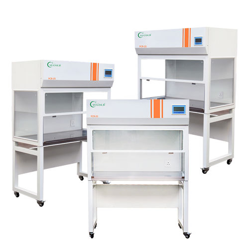 Labor-Sterilbank - PCR-2S - Zhejiang FUXIA Medical Technology Co., Ltd. - auf Rollen / vertikaler Laminar-Flow / UV