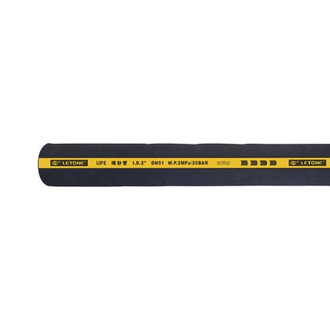 Schlauch für Schüttgut - LT788 - Luohe Letone Technology Co., Ltd. - Kunstgummi / Schutz / für Bergbauanwendungen