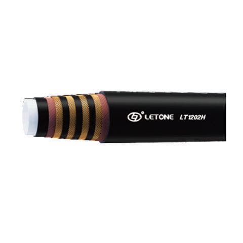 Schlauch für Chemikalien - LT1202H - Luohe Letone Technology Co., Ltd. - Kunstgummi / EPDM / Hochdruck