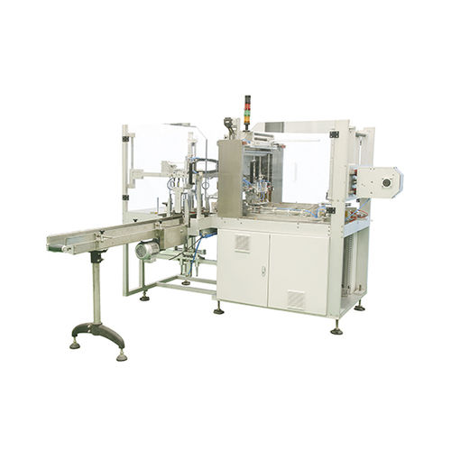 Horizontaler Stretchwickler - SWM series - Nantongtongji Co.,LTD. - automatisch / für Kosmetik / für Pharmaprodukte