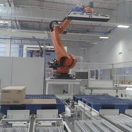 Roboter-Palettierer - T120  - Nantongtongji Co.,LTD. - Paket / automatisch / kompakt