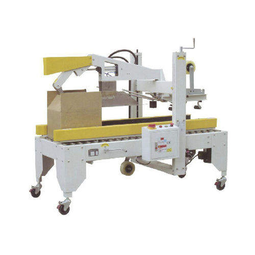 Faltschachtel-Verschließmaschine / Doppelklappen - CS series - Nantongtongji Co.,LTD. - mit Klebeband / automatisch