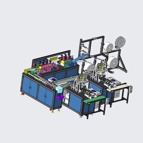 Produktionsanlage für OP-Masken - Nantongtongji Co.,LTD. - automatisch / kontinuierlich