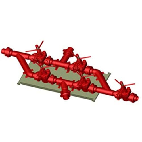 Mehrweg-Verteilerblock - Mud - Jiangsu Zhengxuan Petroleum Machinery Co., Ltd. - für Rohre