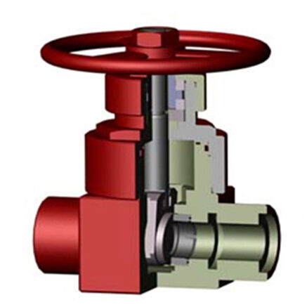 Segmentschütz - 6D - Jiangsu Zhengxuan Petroleum Machinery Co., Ltd. - mit Handrad / mit Rostschutz