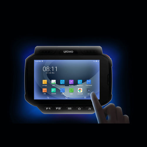 Wearable computer / Industrie - U2  - Guangdong DaZhi Environmental Protection Technology Incorporated Company - IP65 / Strichcodeleser / 800 x 480
