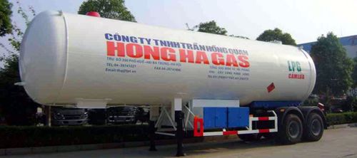 Tank Sattelauflieger - Wenzhou BlueSky Energy Technology Co., Ltd. - für LPG / angehängt