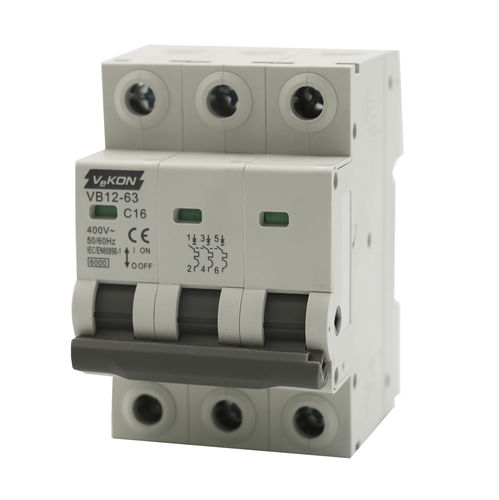 Thermoschutzschalter - VB12-63 - ZHEJIANG VEKON TECHNOLOGY CO.,LTD - AC / Überlast / Schaltnetzteil