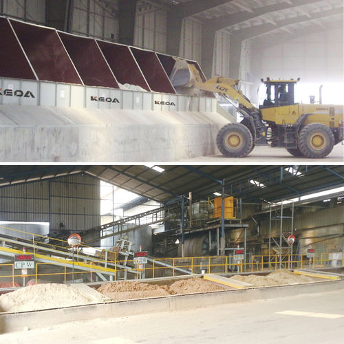 Trommelbeschicker - KEDA INDUSTRIAL GROUP COMPANY - zur Förderung / Pulver / kontinuierlich