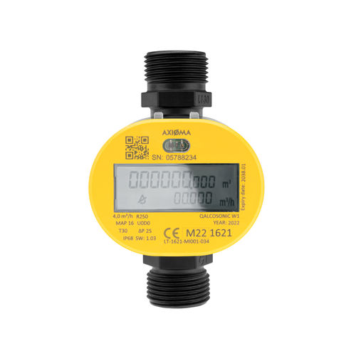 Ultraschallwasserzähler -  QALCOSONIC W1 *B - UAB Axioma Metering - digital / für Wohnhaus / Industrie