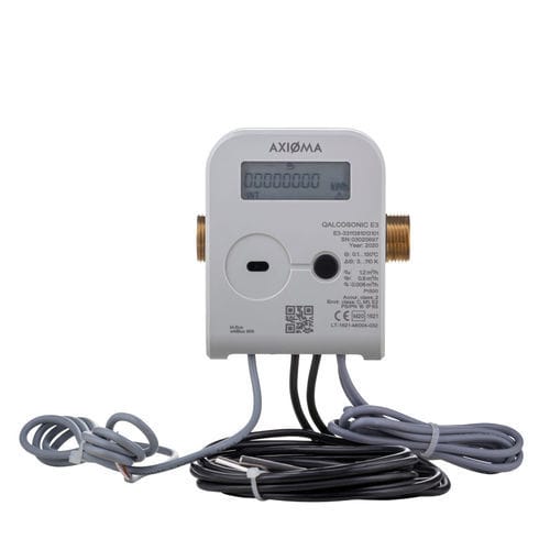Digitaler Wärmezähler - QALCOSONIC E3 - UAB Axioma Metering - Ultraschall / BACnet / Modbus
