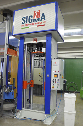 Hydraulische Presse - SIGMA PRESSE S.r.l. - Siegelmaschine / für Dichtung / für sphärisches Kugelventil