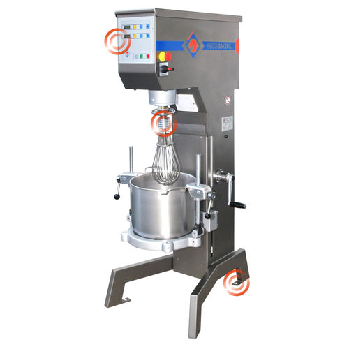 Planetenrührwerk - SM series - Rego Herlitzius GmbH - Batch / Teig / für Creme