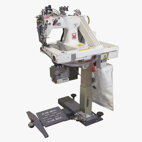 Kettenstichnähmaschine - VS2261HP - VI.BE.MAC. - Dreinadel / Gewebe / stationär