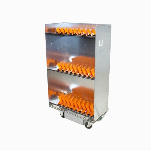 Transportwagen - Rollis Bibliotek - Labadis - Lagerung / galvanisiertem Stahl / Holz