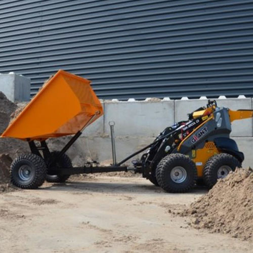 Rad-Minidumper - TOBROCO - GIANT - hydraulisch / mit Frontentladung