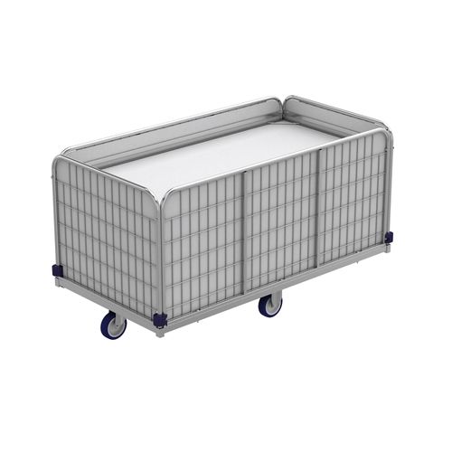 Rollcontainer für Textilien - ML 14478-0.79 - Samarit CZ s.r.o. - Kunststoffboden