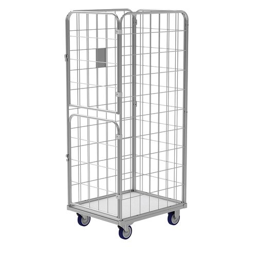 Rollcontainer für Textilien - GL 6880-1.56 - Samarit CZ s.r.o. - Fachböden / Drahtgewebe