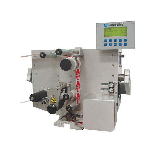 Automatischer Etikettierer - 3111H-S - Label Aire - zur Oberseitenetikettierung / mit hoher Drehzahl / Blas
