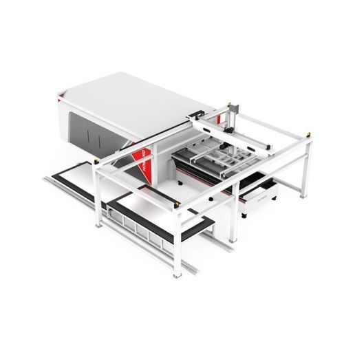 Schneidemaschine mit automatischer Beladung - A-PRO series - DXTECH CNC Machine Co., Ltd. - Faserlaser / für Metall / für Blech