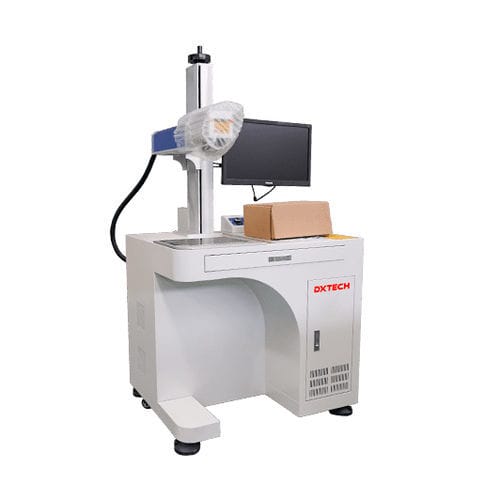 Faserlaser-Markiermaschine - DXTECH CNC Machine Co., Ltd. - für Edelstahl / für Aluminium / Tisch