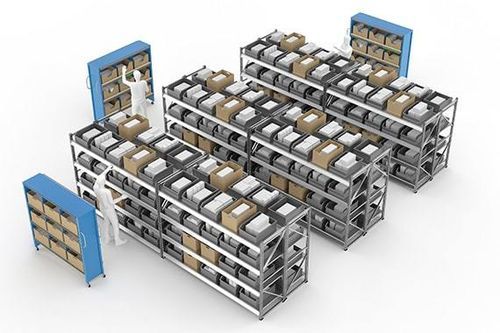 Kommissionieranlage / pick & put - SAVOYE - Pick-to-Light / put to light / für die Kosmetikindustrie