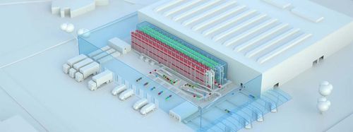 Vertikales automatisches Lagersystem - SAVOYE - für die Lebensmittelindustrie / kompakt / hohe Dichte
