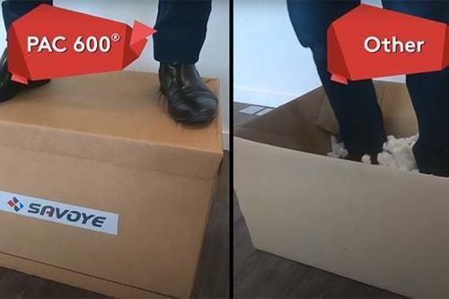 Automatische Verpackungsmaschine - PAC 600 - SAVOYE - Roboter / mit Schrumpftunnel / Schrumpffolien