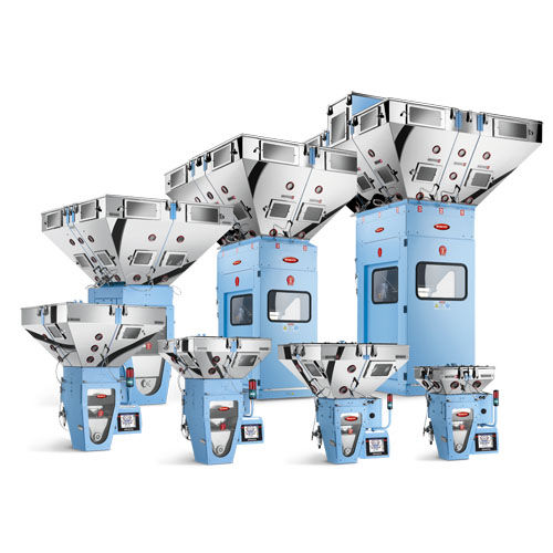 Dosier- und Mischanlage / Granulat - DGM GRAVIX series - Moretto - Pulver / gravimetrisch / per Gewicht