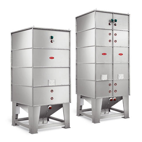 Silo mit konischem Boden - SILBOX - Moretto - Edelstahl