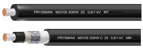 Versorgungs-Stromkabel - MOVIS 3GKW - Prysmian Group - DIN / halogenfrei