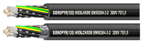 Versorgungs-Stromkabel - EN50264-3-2 | SIENOPYR(120) HXSLHXÖ / HXSLCHXÖ - Prysmian Group - DIN / halogenfrei