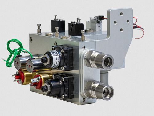 Verteilerblock für Magnetventil - Air Engineering Controls Ltd - Mehrweg / für medizinische Geräte / für Luft